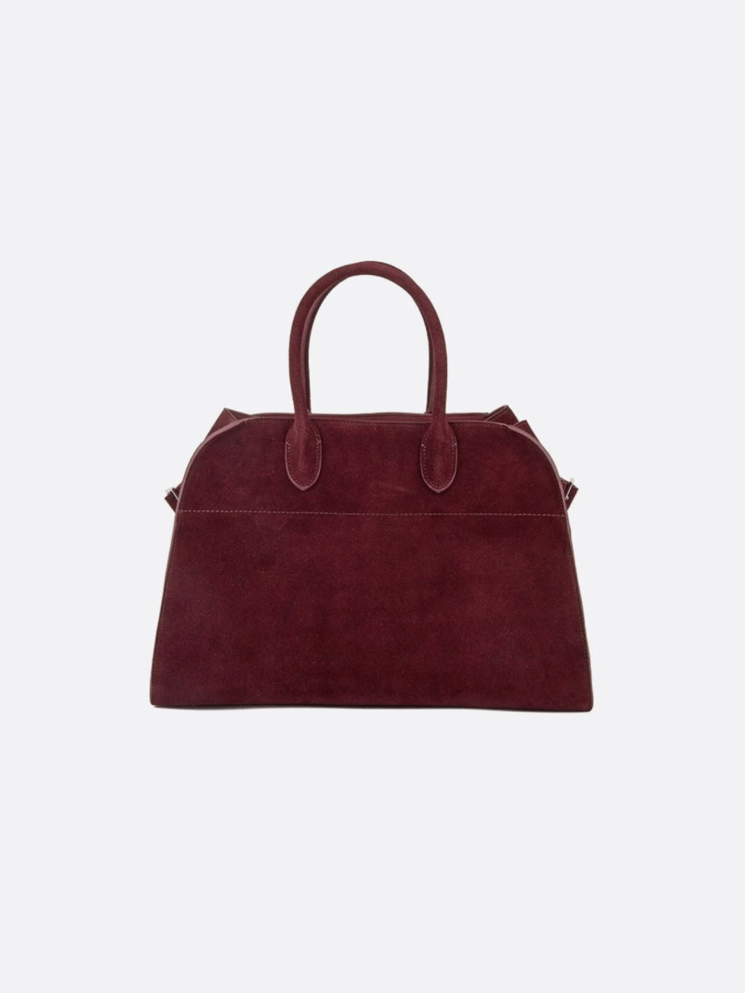 sac bowling daim bordeaux