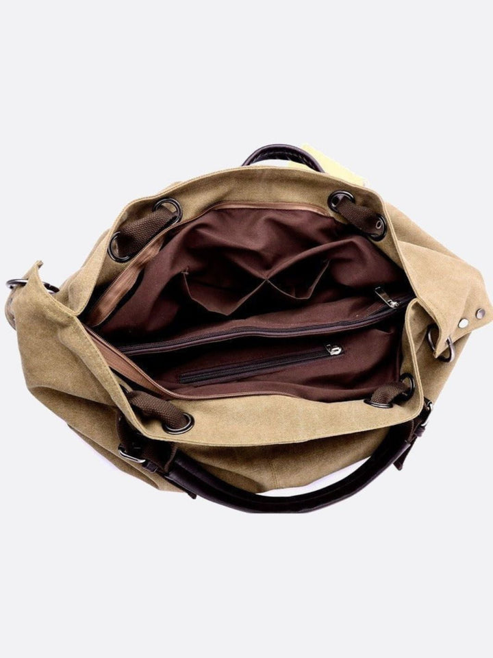 Large canvas tote bag